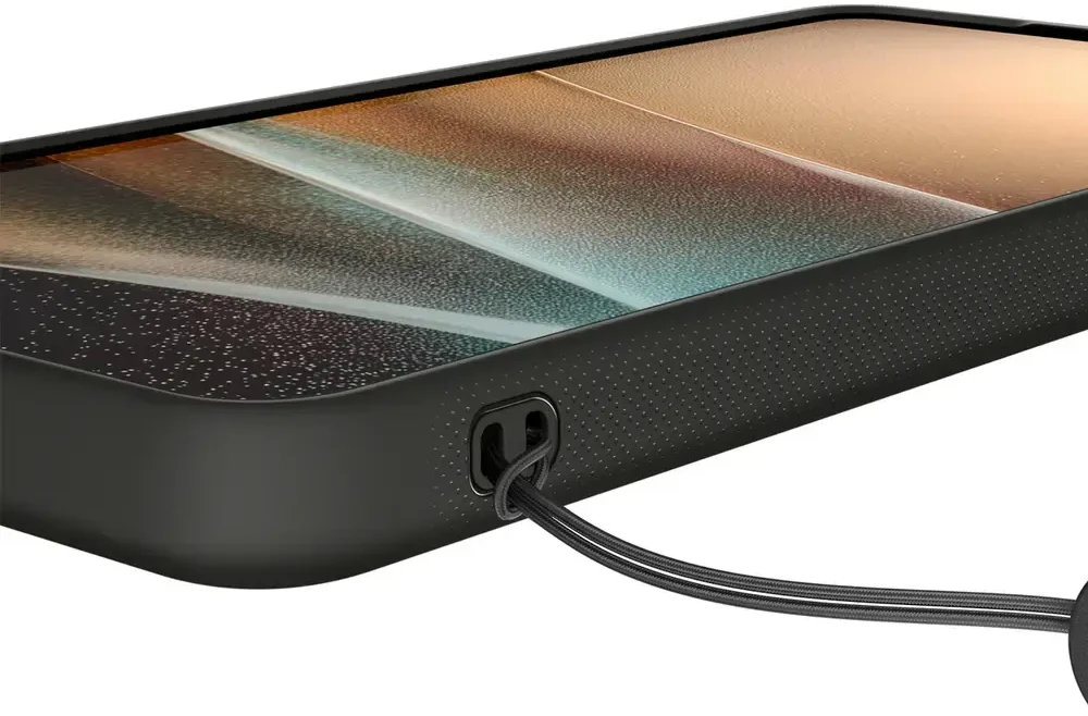Spigen Nano POP Mag MagSafe dėklas Samsung Galaxy S26 Ultra juodos spalvos Sesame