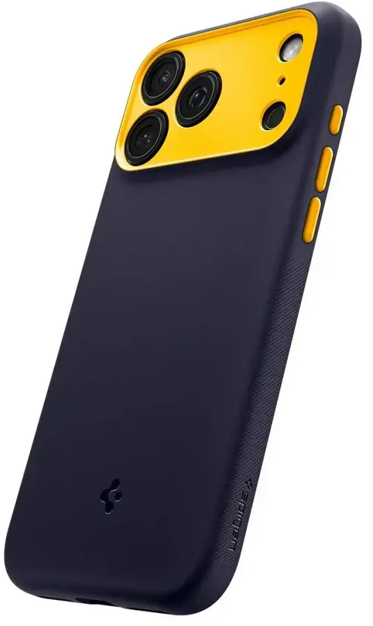 Spigen „Nano Pop“ telefono dėklas su „MagSafe“ palaikymu, skirtas „Apple iPhone 17 Pro Max“, mėlynas