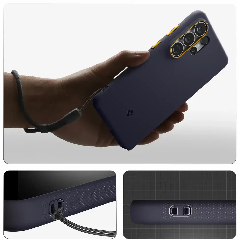 Spigen Nano POP MAG MagSafe dėklas Samsung Galaxy S26 Ultra Blueberry navy