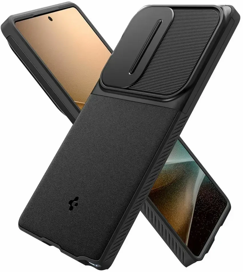 Dėklas Spigen Optik Armor Galaxy S25 Ultra juodas