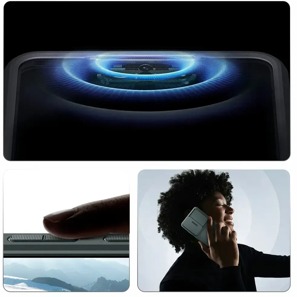 Spigen Optik Armor dėklas skirtas Samsung Galaxy S26 Ultra – žalios spalvos