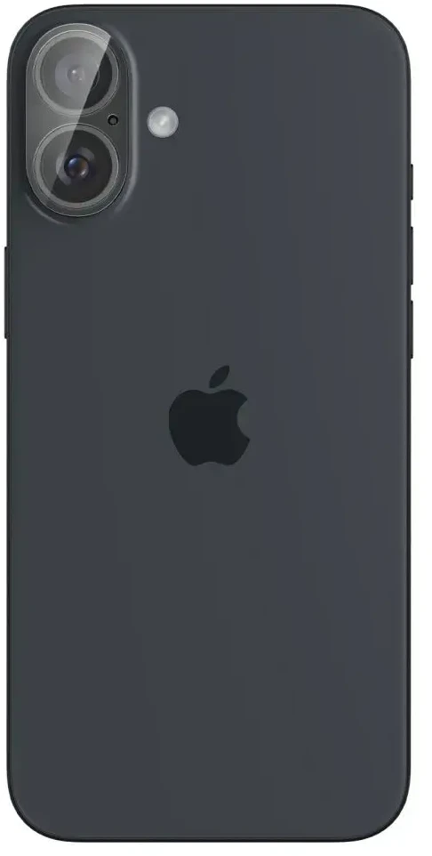 Apsauginis stiklas kamerai iPhone 16 / iPhone 16 Plus Spigen Optik Glas.tr kameros apsauga 2 vnt. Crystal Clear