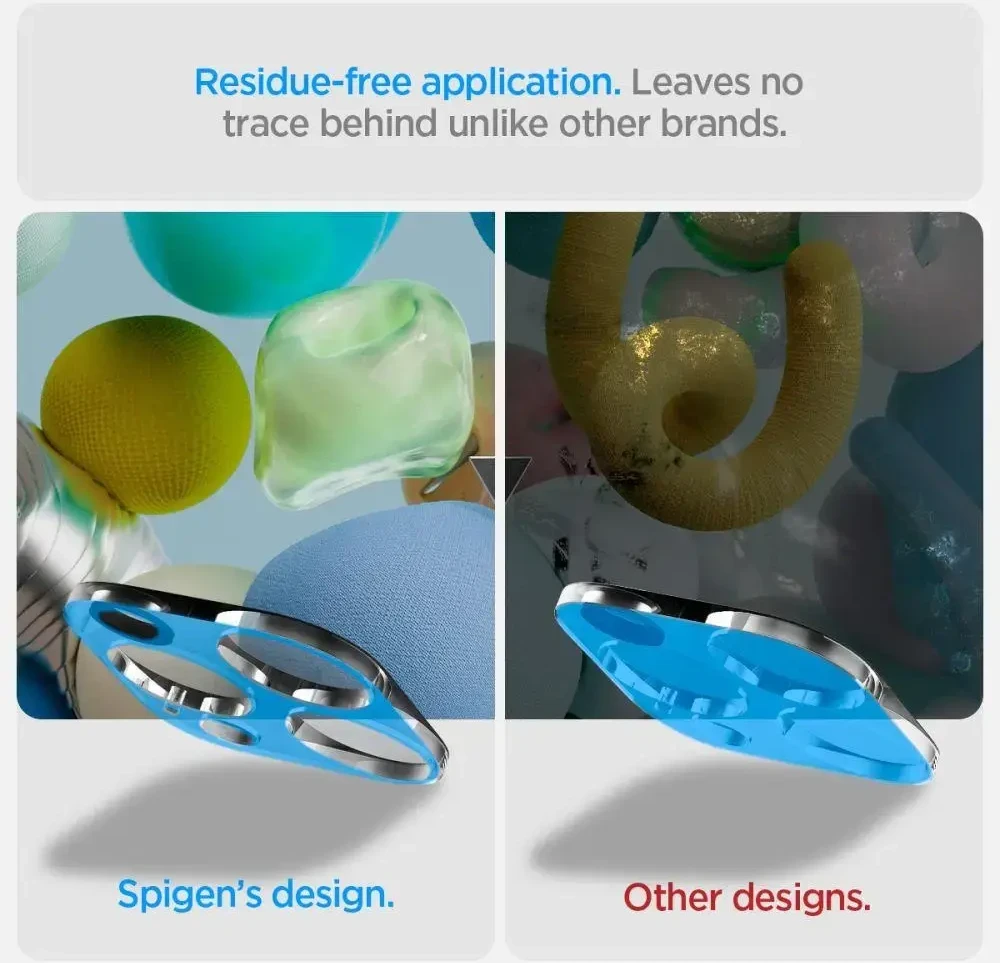 Spigen Optik.tR Camera Protector for iPhone 14 Pro | Pro Max | 15 Pro | Pro Max - transparent 2 pcs.