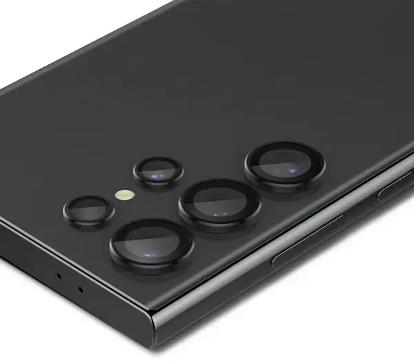 Spigen Optik.Tr Kamera Sam S24 Ultra S928 "EZ FIT" Objektyvas 2 vnt. 2 vnt. juoda juodas AGL07425