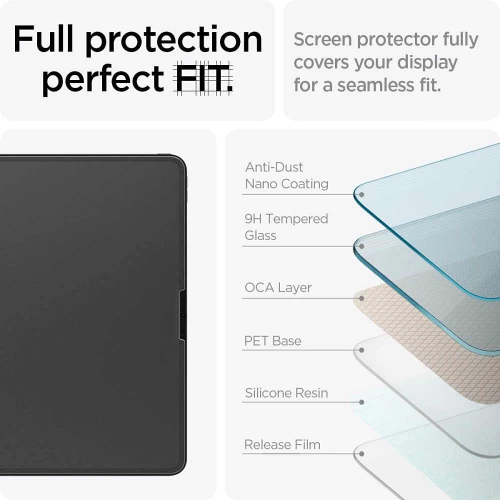 Spigen Paper Touch EZ Fit 1 Pack – Apple iPad Pro 11″ 2024