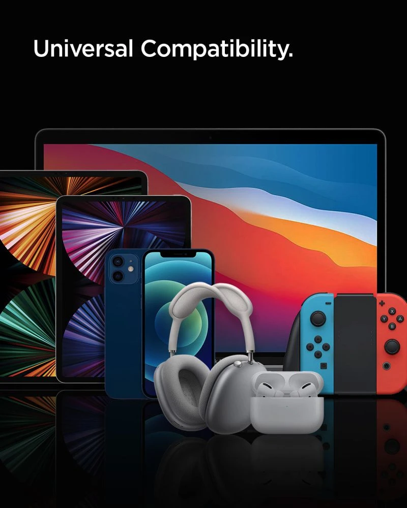 Įkroviklis Spigen PC2200 2x USB-C (ACP04581)