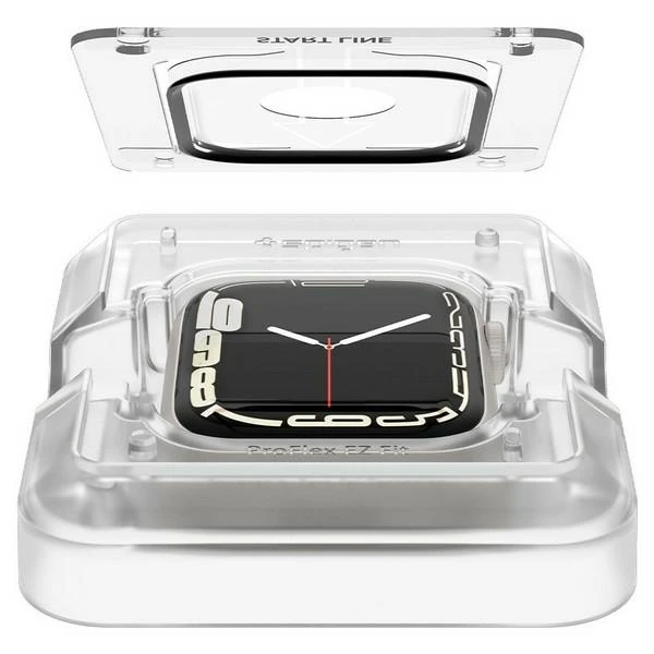 Apsauginis ekrano stiklas išmaniojo laikrodžio Apple Watch 7, 41mm, 2vnt.