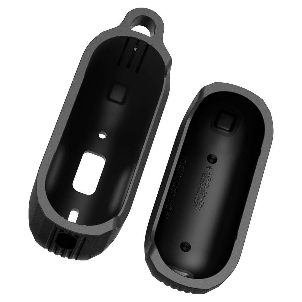 Spigen RUGGED ARMOR Apple AIRPODS PRO 1 / 2 dėklas ausinėms juodos spalvos