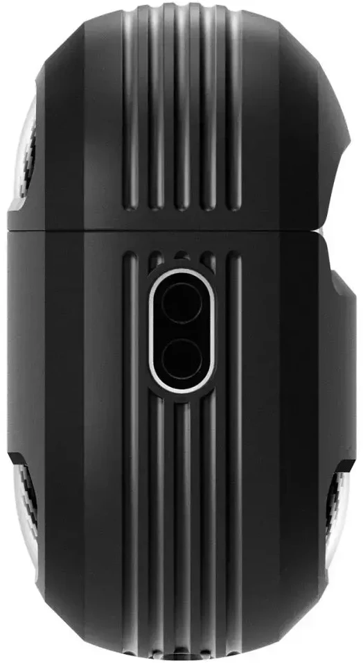 Dėklas SPIGEN RUGGED ARMOR APPLE AIRPODS PRO 1 / 2 MATINIS Juodas
