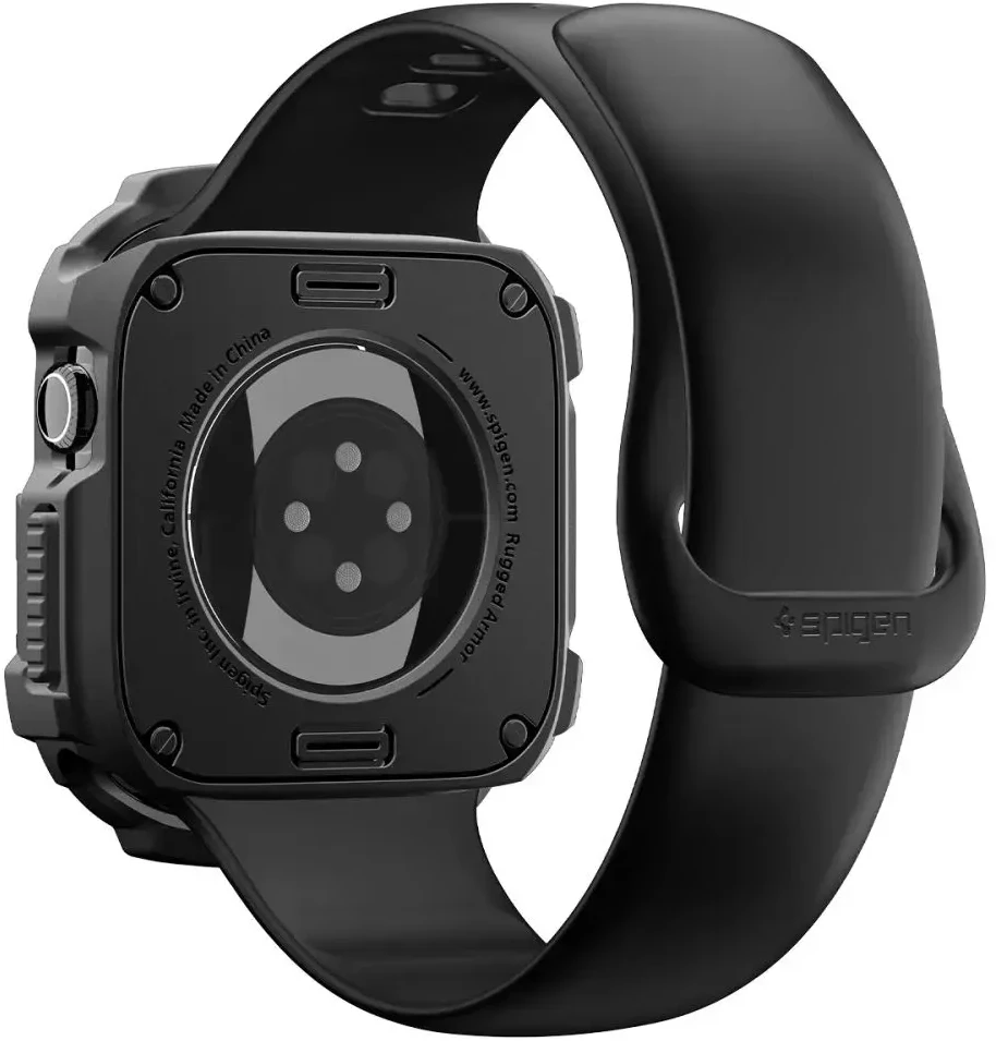 Spigen Rugged Armor Case for Apple Watch 42mm - Matte Juodas