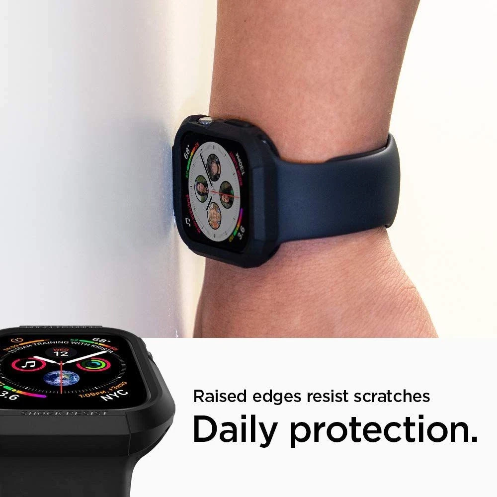 Išmaniojo laikrodžio Apple 4 ekrano rėmelis, Juodos spalvos, 40mm