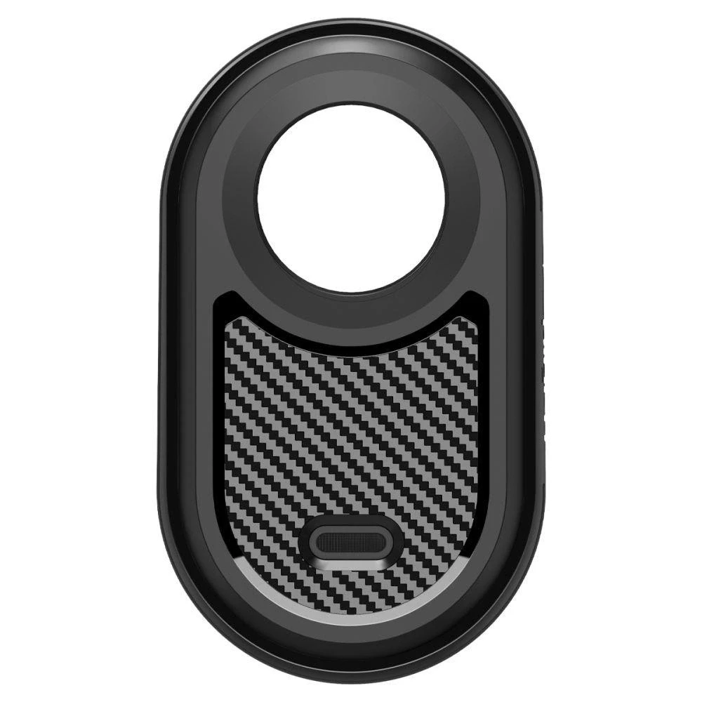 Spigen Rugged Armor – dėklas skirtas Samsung Galaxy SmartTag 2 Juodas