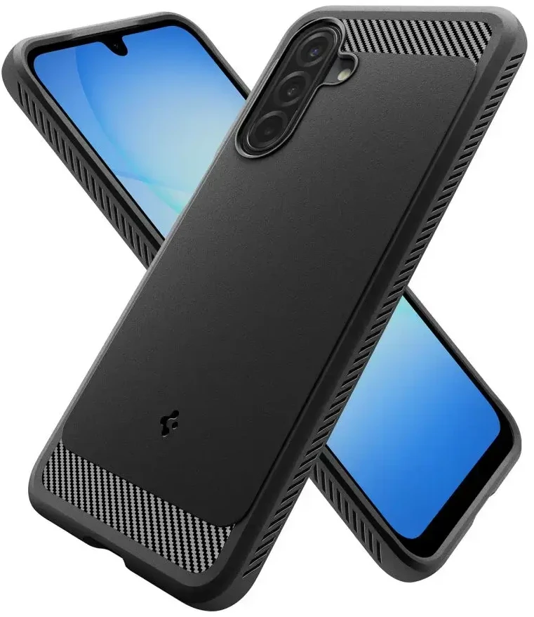 Dėklas SPIGEN RUGGED ARMOR GALAXY A17 4G | 5G MATTE Juodas
