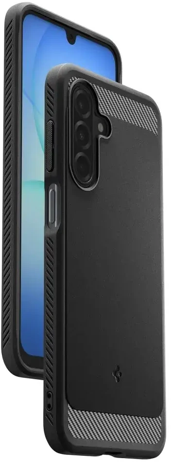 Dėklas SPIGEN RUGGED ARMOR GALAXY A17 4G | 5G MATTE Juodas