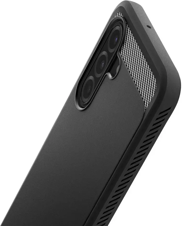 Dėklas SPIGEN RUGGED ARMOR GALAXY A17 4G | 5G MATTE Juodas