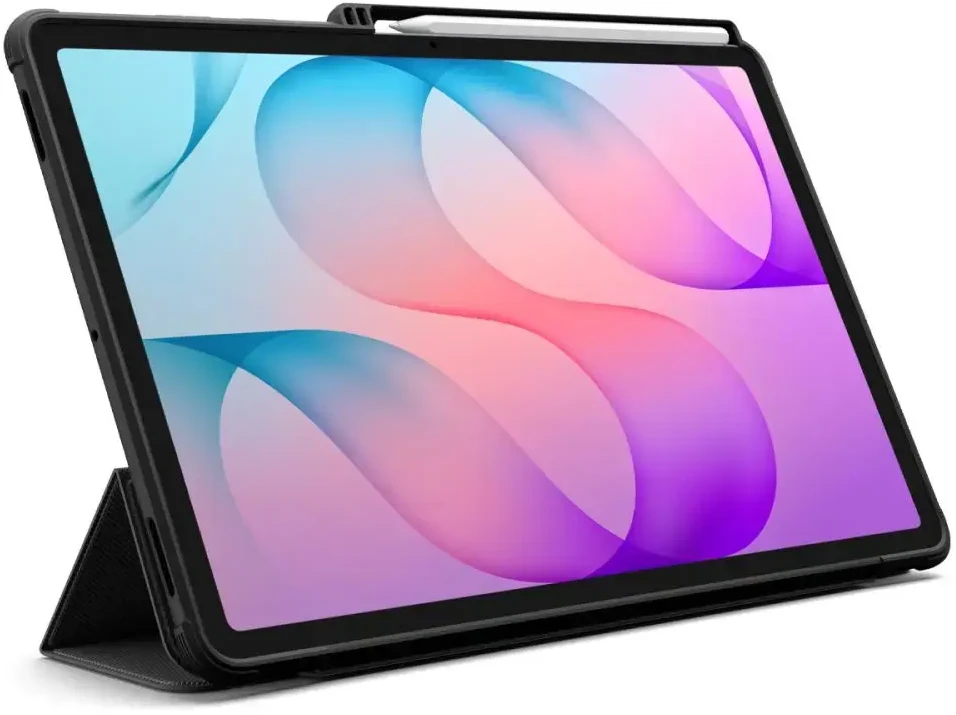 Spigen Rugged Armor Pro Case for Samsung Galaxy Tab S12+ 12.6" - Matte Juodas