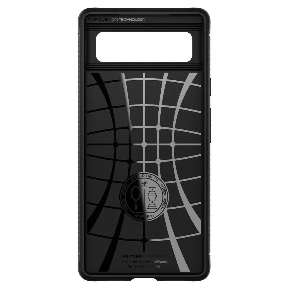 Dėklas Spigen Rugged Armor, juodas - Google Pixel 6