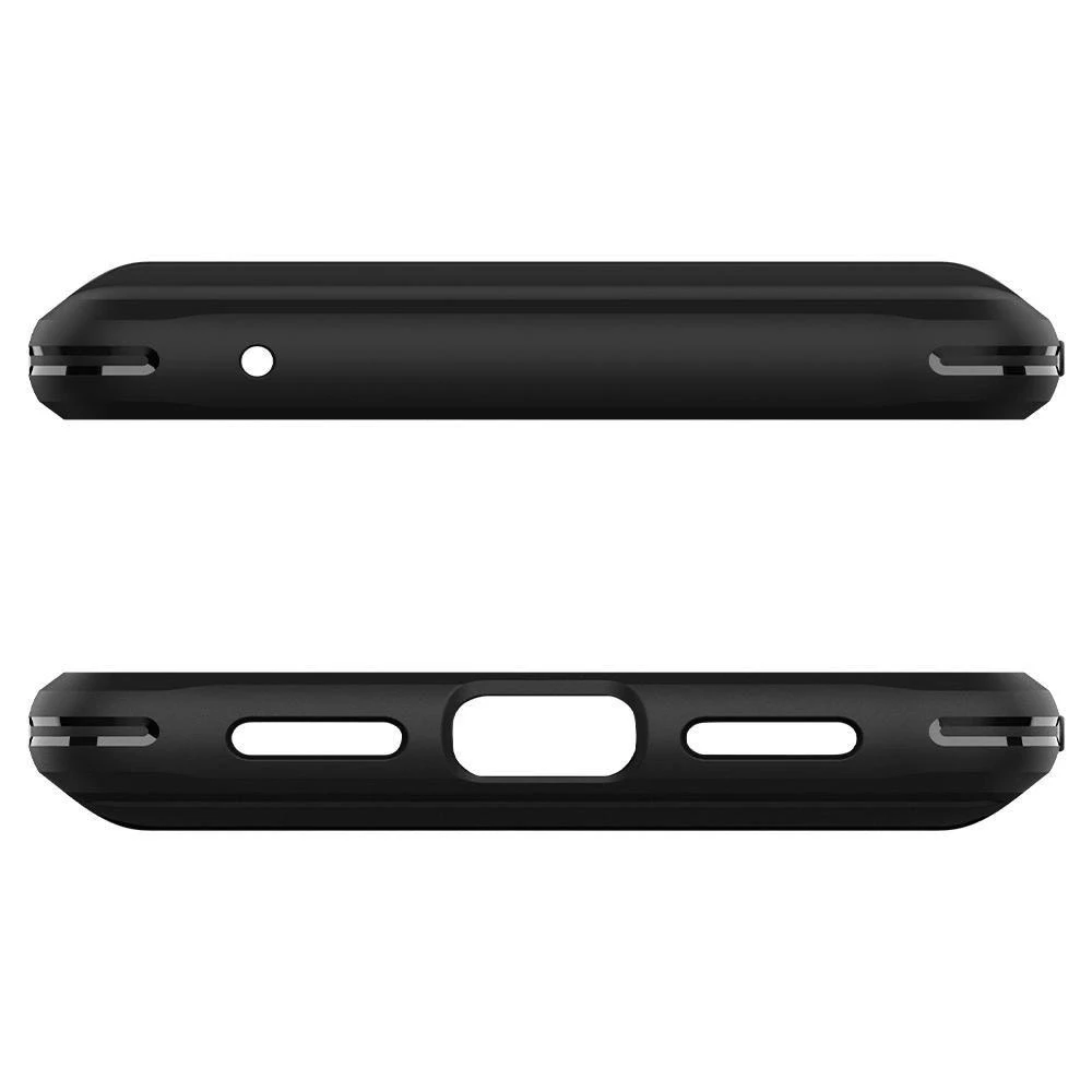 Dėklas Spigen Rugged Armor, juodas - Google Pixel 6