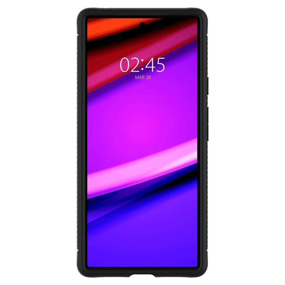 Dėklas Spigen Rugged Armor, juodas - Google Pixel 6