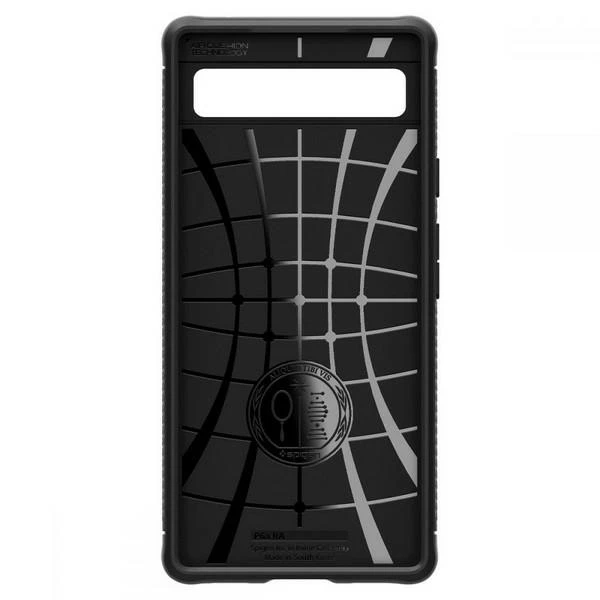 Dėklas Spigen Rugged Armor, juodas - Google Pixel 6a