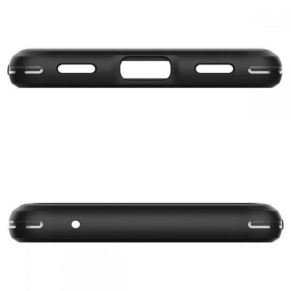 Dėklas Spigen Rugged Armor, juodas - Google Pixel 6a