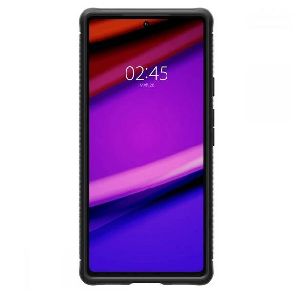 Dėklas Spigen Rugged Armor, juodas - Google Pixel 6a