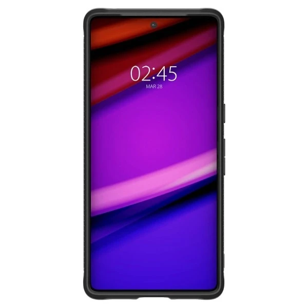 Dėklas Spigen Rugged Armor, juodas - Google Pixel 7 Pro