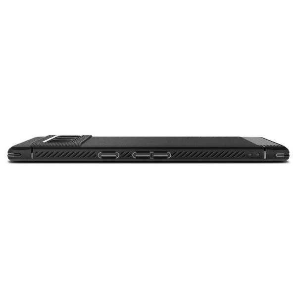 Dėklas Spigen Rugged Armor, juodas - Google Pixel 7 Pro