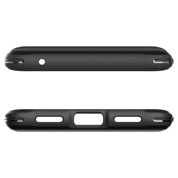 Dėklas Spigen Rugged Armor, juodas - Google Pixel 7 Pro