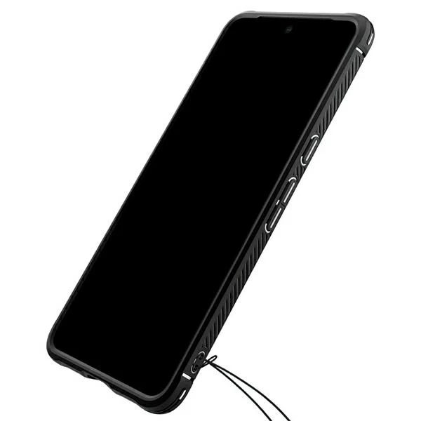 Dėklas Spigen Rugged Armor, matinė juoda - Google Pixel 8 Pro