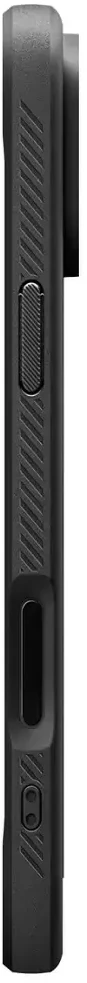 Spigen Rugged Armor Mag MagSafe dėklas iPhone 17 Pro Max juodas