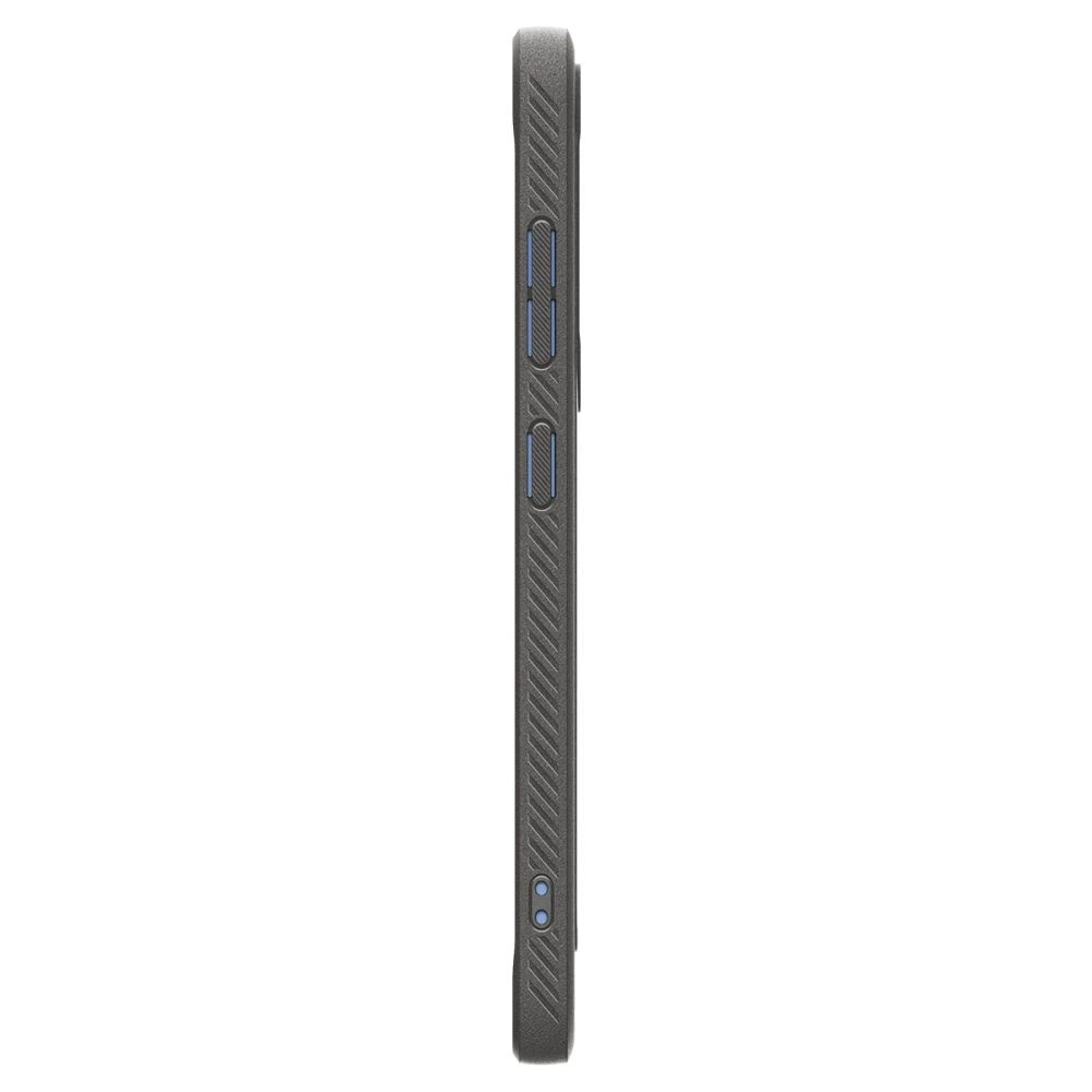 Spigen Rugged Armor Mag MagSafe Samsung Galaxy S25 – dėklas telefonui pilkos spalvos