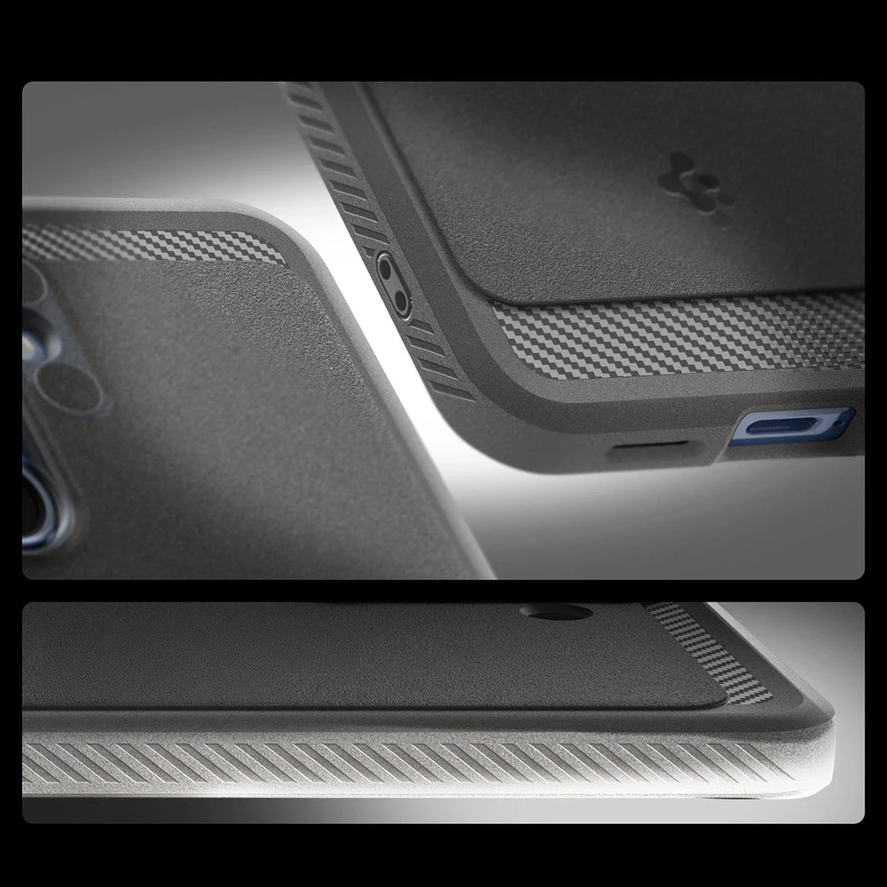 Spigen Rugged Armor Mag MagSafe Samsung Galaxy S25 – dėklas telefonui pilkos spalvos