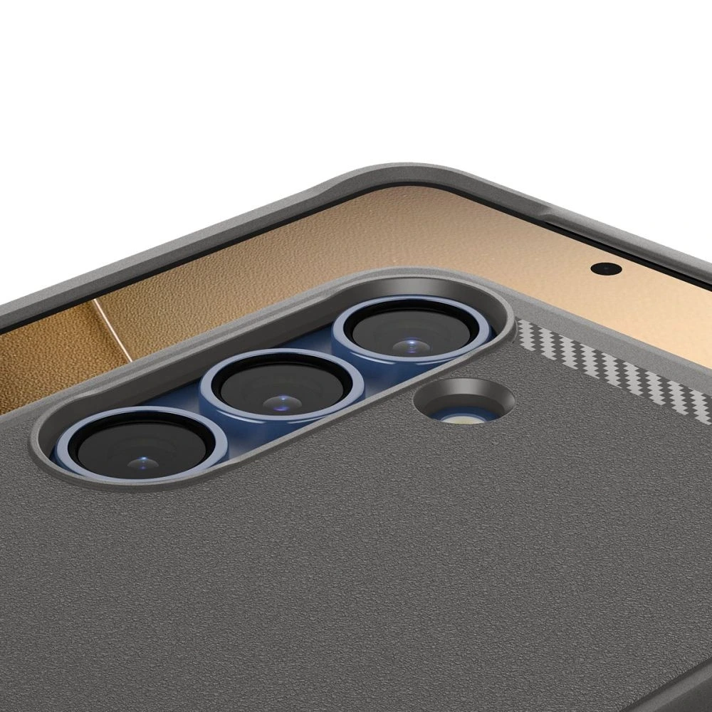 Spigen Rugged Armor Mag MagSafe Samsung Galaxy S25 – dėklas telefonui pilkos spalvos