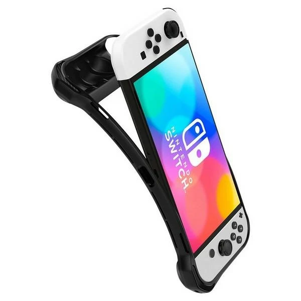 Spigen Rugged Armor, juodos spalvos – Nintendo Switch OLED