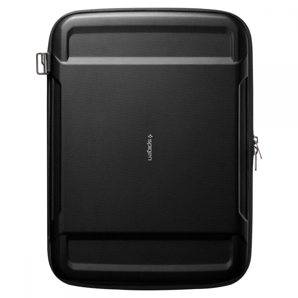 Spigen Rugged Armor Pro, juodos spalvos – MacBook Pro 16″ M4 2024/M3 2023/M2 2023/M1 2021