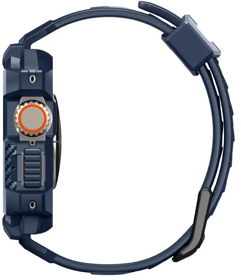 Spigen Rugged Armor Pro - Strap with case for Apple Watch Ultra 49 mm (Navy Mėlyna)
