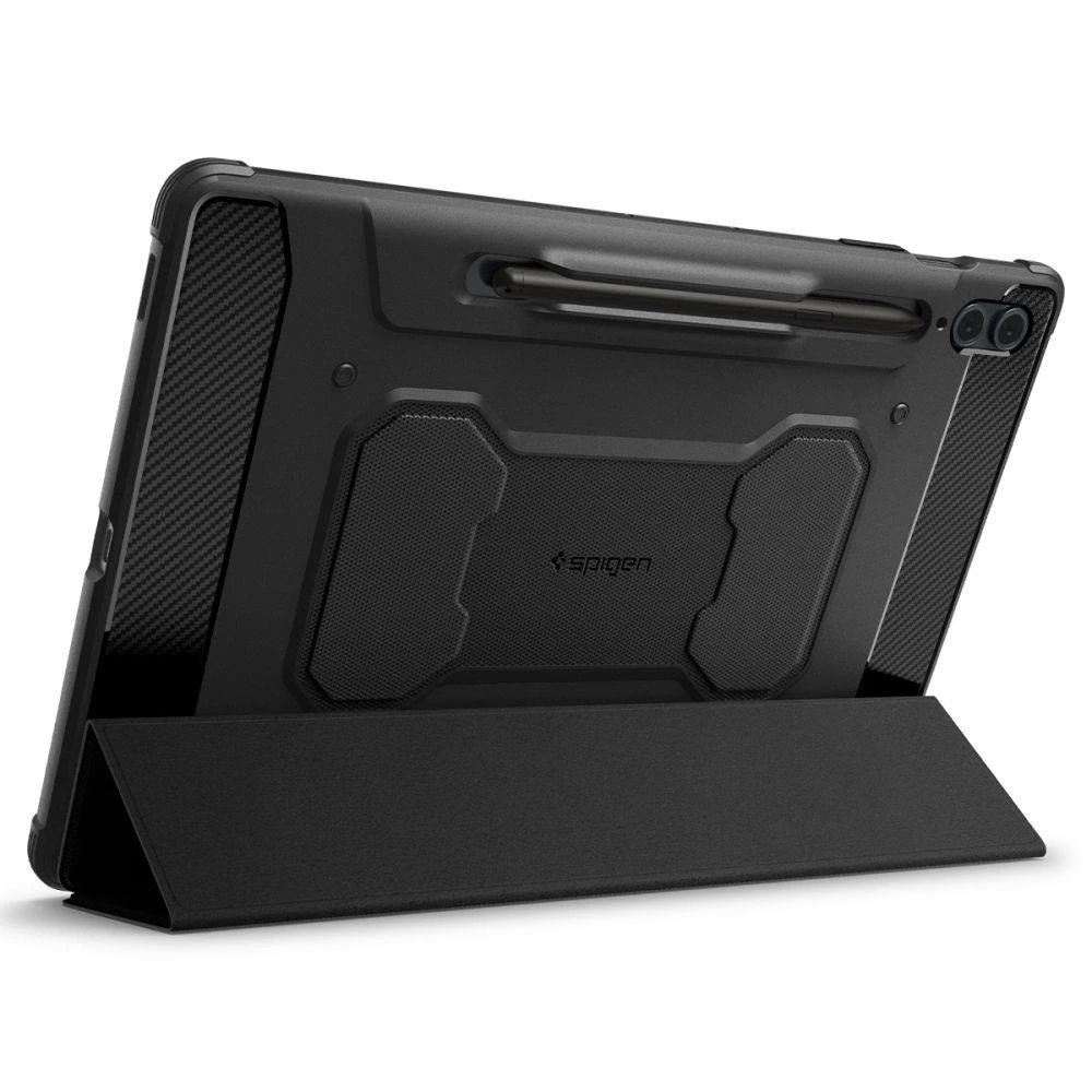 Spigen Rugged Armor Pro – Samsung Galaxy Tab S9 FE+ 12.4 Juodas