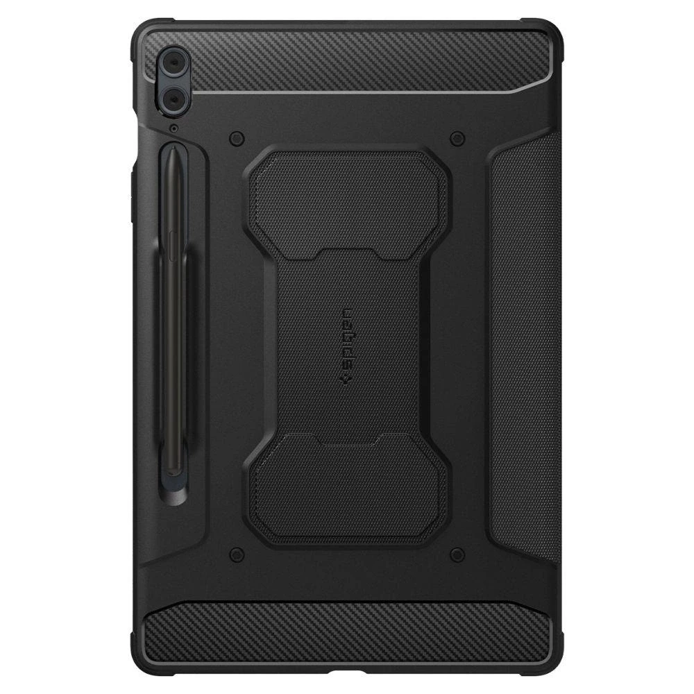 Spigen Rugged Armor Pro – Samsung Galaxy Tab S9 FE+ 12.4 Juodas