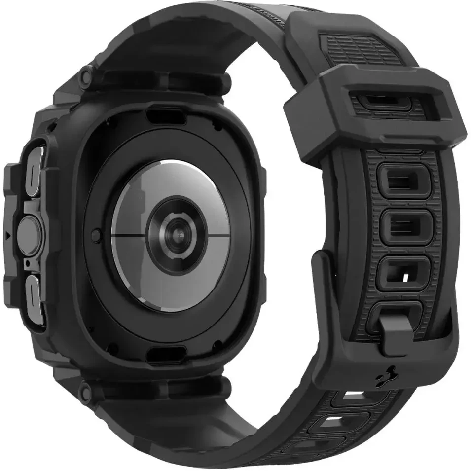 Spigen Rugged Armor Pro Case for Samsung Galaxy Watch Ultra (47mm) - Matte Juodas