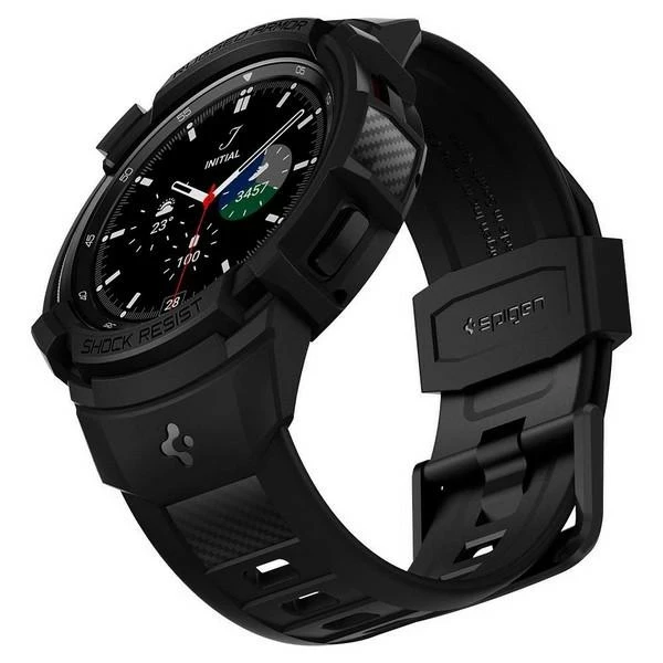 Išmaniojo laikrodžio Samsung Galaxy Watch 4 dirželis, Juodos spalvos, 46mm