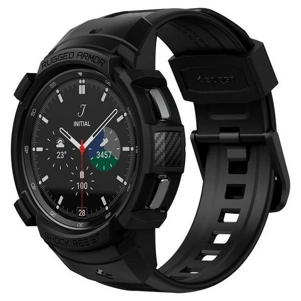 Išmaniojo laikrodžio Samsung Galaxy Watch 4 dirželis, Juodos spalvos, 46mm