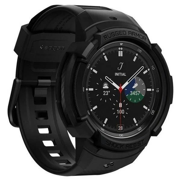 Išmaniojo laikrodžio Samsung Galaxy Watch 4 dirželis, Juodos spalvos, 46mm