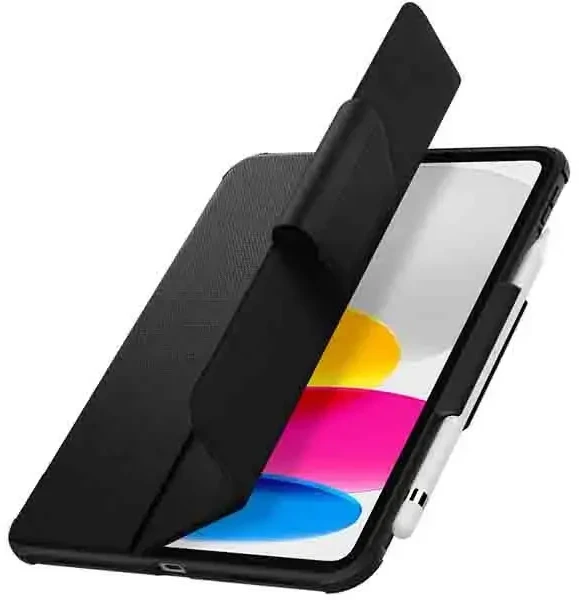 Spigen Rugged Armor Pro, juodos spalvos – iPad 10.9″ 2022/11″ 2025