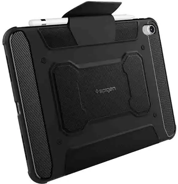 Spigen Rugged Armor Pro, juodos spalvos – iPad 10.9″ 2022/11″ 2025