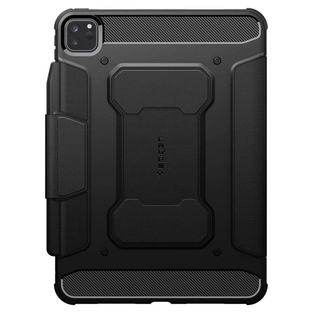 Spigen Rugged Armor Pro, juodos spalvos – Apple iPad Pro 11″ 2024