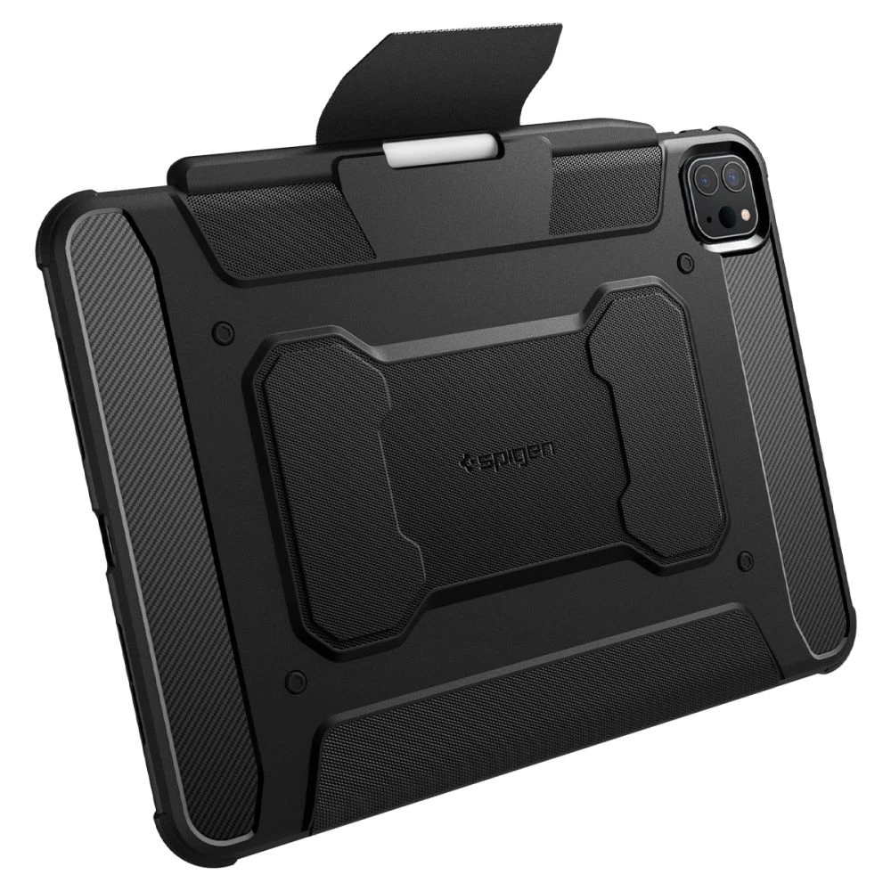 Spigen Rugged Armor Pro, juodos spalvos – Apple iPad Pro 11″ 2024