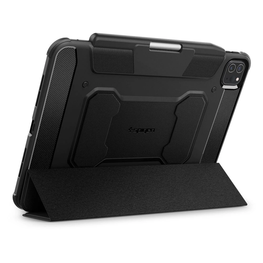 Spigen Rugged Armor Pro, juodos spalvos – Apple iPad Pro 11″ 2024
