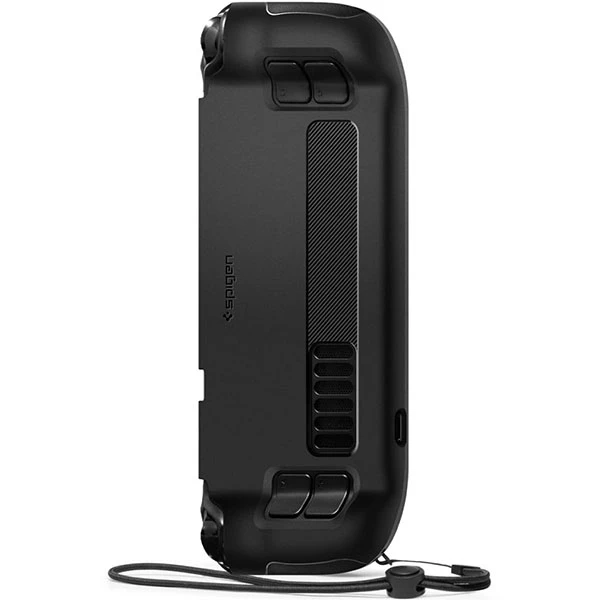Spigen Rugged Armor, juodos spalvos – Steam Deck