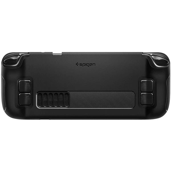 Spigen Rugged Armor, juodos spalvos – Steam Deck